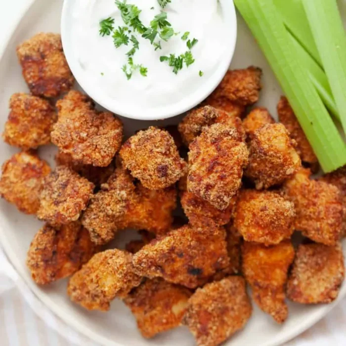 25 Pcs Buffalo Popcorn Chicken - Image 1
