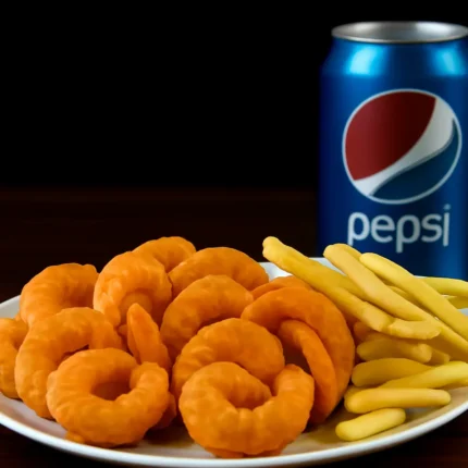 9 Pcs Jumbo Shrimp W Fries And Soda