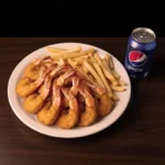 9 Pcs Jumbo Shrimp W/ Fries And Soda