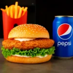 Chicken Sandwich W/ Fries And Soda