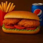 Zinger Sub W/ Fries And Soda