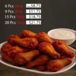 Crispy Hot Wings Only